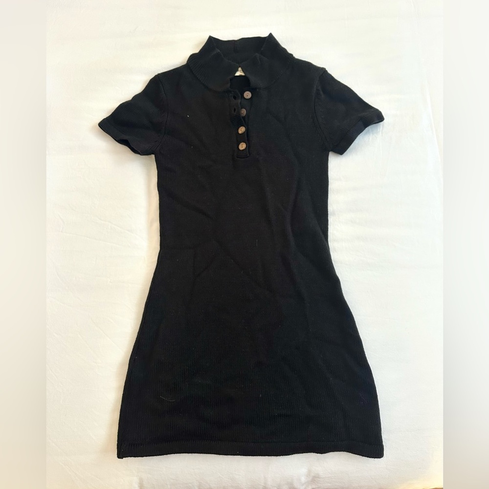 Knit Black Dress - Mini (one of a kind!)
